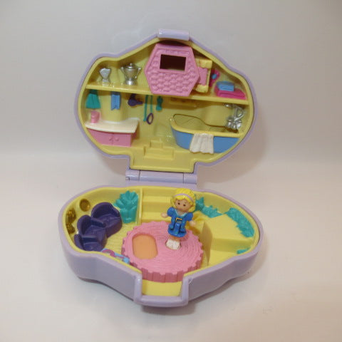 90’s★ビンテージ★POLLY POCKET★ポーリーポケット★パピー★犬★ラベンダー★コンパクト★ミニチュア★ままごと★フィギュア★人形★ぬいぐるみ★
