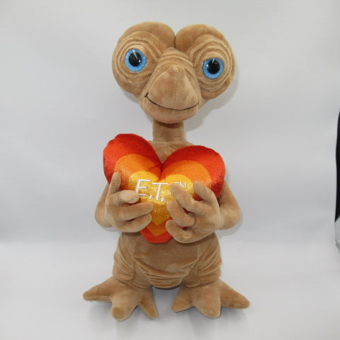 Universal Studio★ユニバーサルスタジオ★E.T.★映画★イーティー★人形★フィギュア★ぬいぐるみ★ハート★オレンジ★４０センチ★ビンテージ★