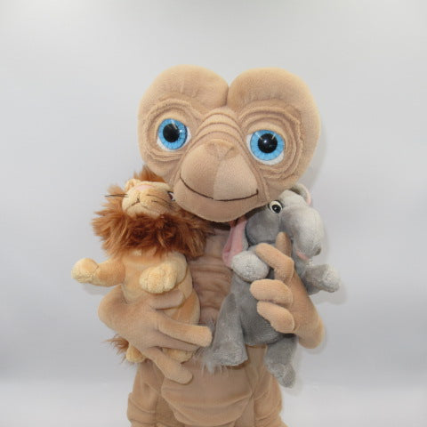 Universal Studio★ユニバーサルスタジオ★E.T.★映画★イーティー★人形★フィギュア★ぬいぐるみ★ゾウ＆ライオン★４０センチ★ビンテージ★