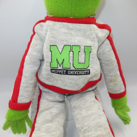 80's★vintage★ビンテージ★The Muppets★マペットショー★ザマペッツ★マペッツ★KERMIT★カーミット★ジムヘンソン★University★ユニバーシティー★PlushDoll★プラッシュドール★ぬいぐるみ★人形★フィギュア★