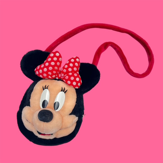 Vintage★Minnie Mouse★ミニーマウス★ショルダーバッグ★Bag★人形★フィギュア★ぬいぐるみ★ビンテージ★2★