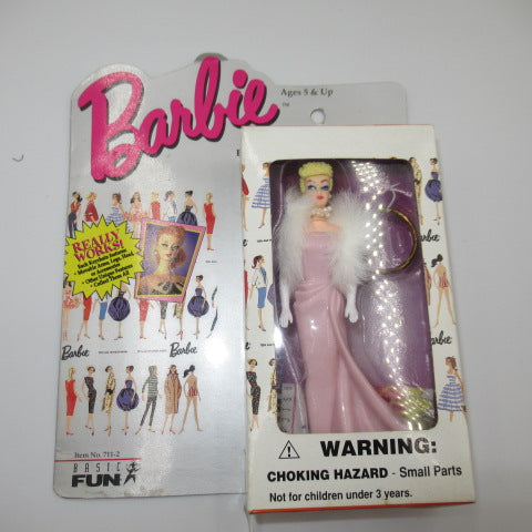 90's★1996★Barbie★Barbie★Figure Keychain★Keychain★Enchanted Evening Barbie★Pink Dress★Figure★Doll★Plush Toy★ 
