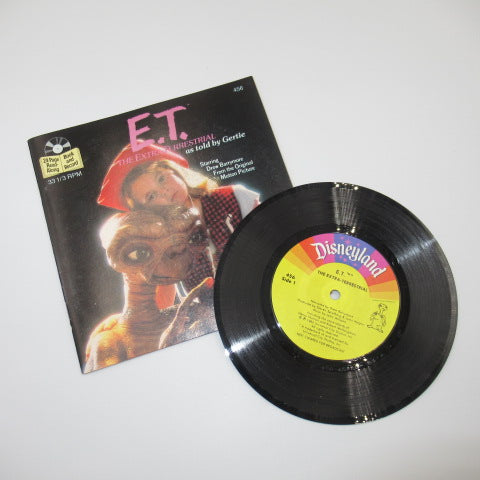 1982年★E.T.★映画★イーティー★レコード付き絵本★BOOK★人形★フィギュア★ぬいぐるみ★ビンテージ★ドリューバリモア★