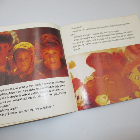 1982★ET★Movie★ET★Picture book with record★BOOK★Doll★Figure★Plush toy★Vintage★Drew Barrymore★ 