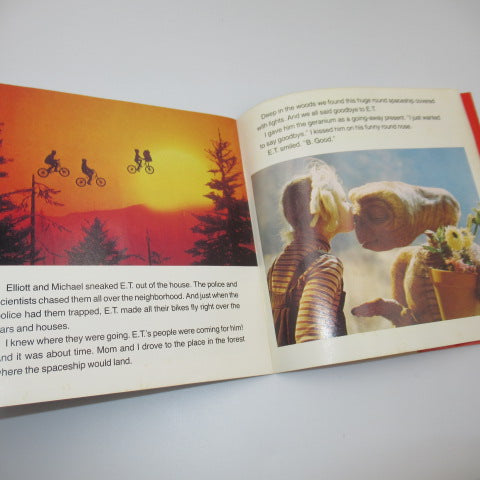 1982★ET★Movie★ET★Picture book with record★BOOK★Doll★Figure★Plush toy★Vintage★Drew Barrymore★ 