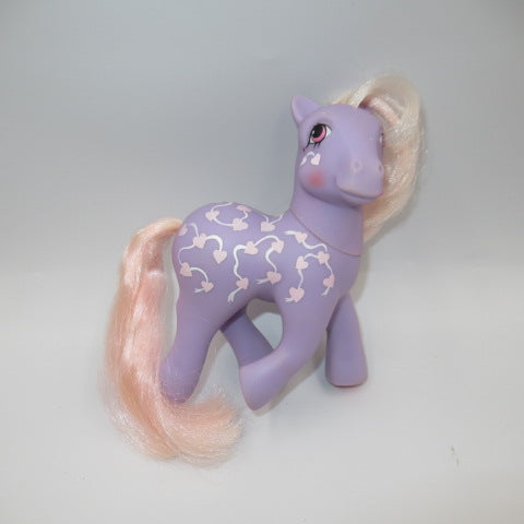 G1★80's★My Little Pony★マイリトルポニー★Love Melody★人形★フィギュア★ぬいぐるみ★ビンテージ★ラベンダー★ハート柄★