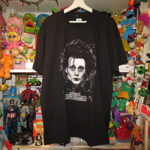 SCISSORHANDS★シザーハンズ★ジョニーデップ★ティムバートン★Tシャツ★人形★フィギュア★ぬいぐるみ★XLサイズ★ブラック★