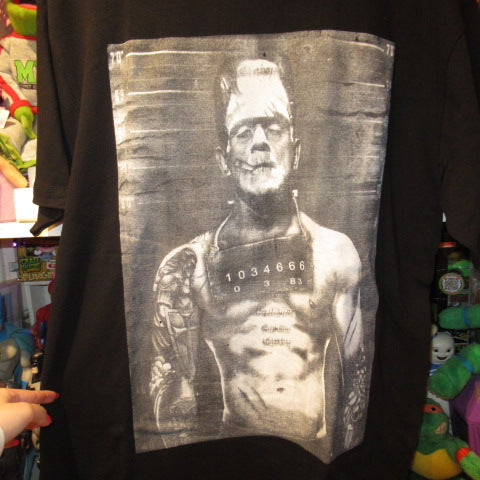 フランケンシュタイン★Frankenstein★Tシャツ★人形★フィギュア★ぬいぐるみ★Lサイズ★ブラック★