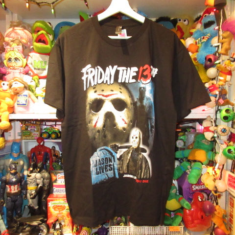 FRIDAY THE 13TH★13日の金曜日★ジェイソン★Tシャツ★人形★フィギュア★ぬいぐるみ★Lサイズ★ブラック★