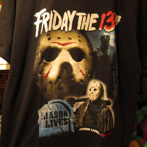 FRIDAY THE 13TH★13日の金曜日★ジェイソン★Tシャツ★人形★フィギュア★ぬいぐるみ★Lサイズ★ブラック★