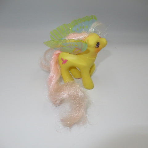 G1★80's★My Little Pony★マイリトルポニー★羽根つきポニー★Windy Wings Ponies★人形★フィギュア★ぬいぐるみ★ビンテージ　★イエロー★