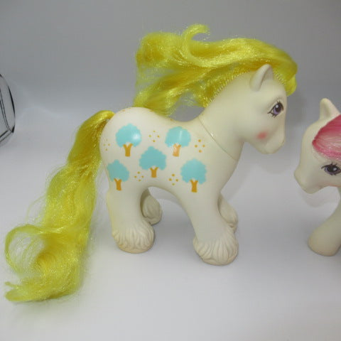 G1★80's★My Little Pony★マイリトルポニー★Loving Family Ponies★親子★家族★ポニー★人形★フィギュア★ぬいぐるみ★ビンテージ　★木★ツリー★りんご★アップル★