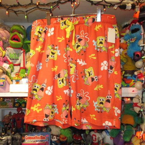 Spongebob★スポンジボブ★Patrick★パトリック★pajamaspants★パジャマパンツ★roompants★ルームパンツ★sleepshorts★halfpants★ハーフパンツ★men'sLサイズ★orange★オレンジ★