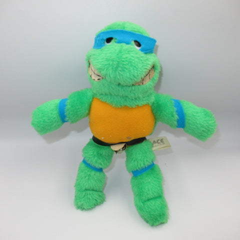 1989年★80's★Teenage Mutant TURTLES★タートルズ★レオナルド★人形★フィギュア★ぬいぐるみ★ビンテージ★２６センチ★