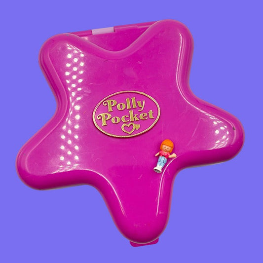 レア！1993年★90's★Polly Pocket★ポーリーポケット★星の遊園地★ライトアップ★人形★フィギュア★ぬいぐるみ★コンパクト★ピンク★