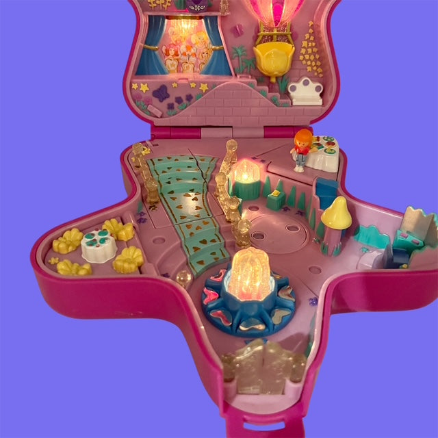 レア！1993年★90's★Polly Pocket★ポーリーポケット★星の遊園地★ライトアップ★人形★フィギュア★ぬいぐるみ★コンパクト★ピンク★
