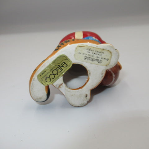 80's★vintage★GARFIELD★Garfield★pottery★figurine★rugby★doll★figure★stuffed animal★ 