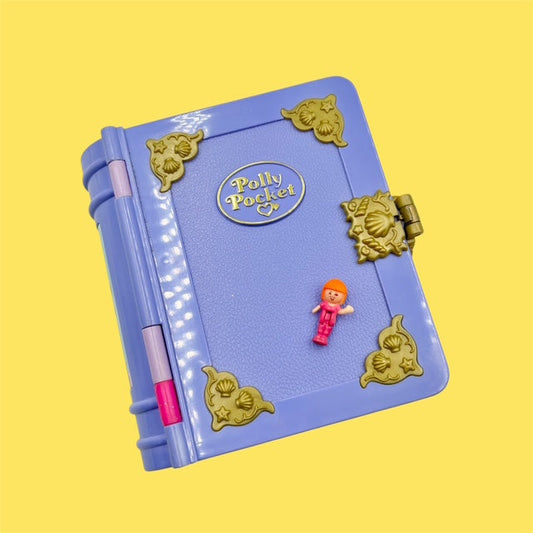 レア！1995年★90's★Polly Pocket★ポーリーポケット★Sparkling Mermaid Adventure★本★人形★フィギュア★ぬいぐるみ★ビンテージ★ライトアップ★コンパクト★