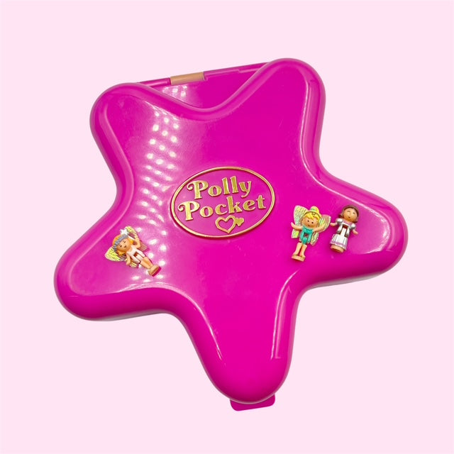 レア！完品！1993年★90's★Polly Pocket★ポーリーポケット★Fairylight Wonderland★フェアリーナイトワンダーランド★星の遊園地★人形★フィギュア★ぬいぐるみ★ビンテージ★ライトアップ★コンパクト★