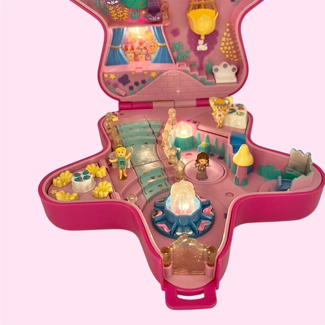 レア！完品！1993年★90's★Polly Pocket★ポーリーポケット★Fairylight Wonderland★フェアリーナイトワンダーランド★星の遊園地★人形★フィギュア★ぬいぐるみ★ビンテージ★ライトアップ★コンパクト★