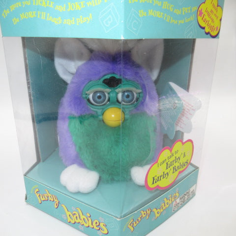 1999年★90's★FURBY★ファービー★Babies★ベイビー★トーキング★人形★フィギュア★ぬいぐるみ★ビンテージ★パープル×グリーン★