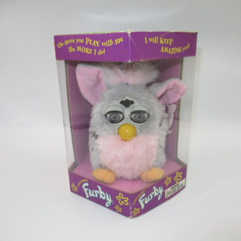1999年★Furby★ファービー★トーキング★人形★ぬいぐるみ★フィギュア★ビンテージ★ピンク×グレー★