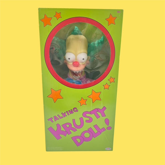 2024★THE SIMPSONS★Simpsons★KRUSTY★Krusty★Doll★Plushie★Figure★Talking Doll★ 