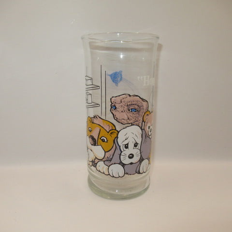 80’s★1,982年★映画E.T ★E.T.★ビンテージ★グラス★コップ★PIZZA HUT★ピザハット★Home★フィギュア★人形★ぬいぐるみ★