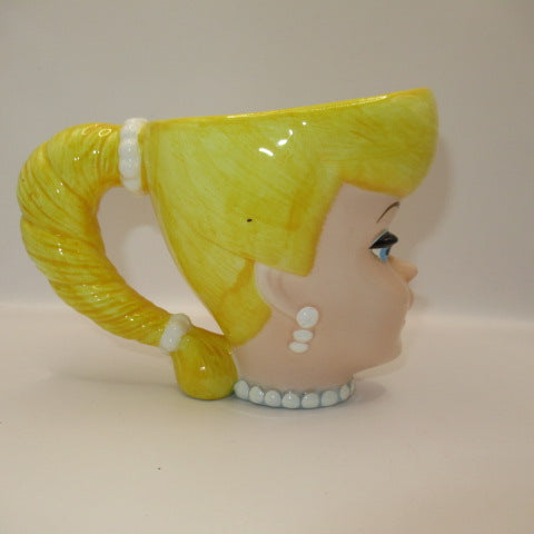 90’s★1994年★Barbie★バービー★陶器★フェイスマグカップ★マグカップ★タンブラー★ビンテージフェイス★フィギュア★人形★ぬいぐるみ★