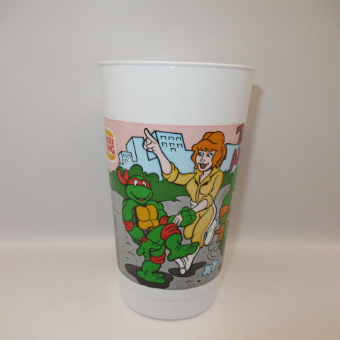 90's★1990年★vintage★ビンテージ★TEENAGE MUTANT NINJA TURTLES★ニンジャタートルズ★プラスティックカップ★カップ★コップ★BUGER KING★バーガーキング★フィギュア★人形★ぬいぐるみ★
