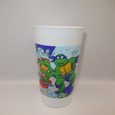 90's★1990年★vintage★ビンテージ★TEENAGE MUTANT NINJA TURTLES★ニンジャタートルズ★プラスティックカップ★カップ★コップ★BUGER KING★バーガーキング★フィギュア★人形★ぬいぐるみ★