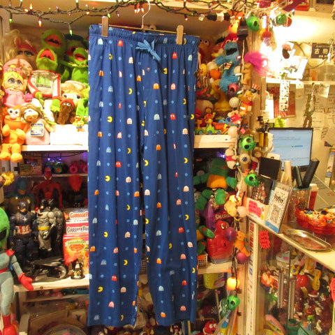 packman★PACMAN★game★BANDAI★pajamaspants★pajama pants★room pants★blue★men's M size★ 