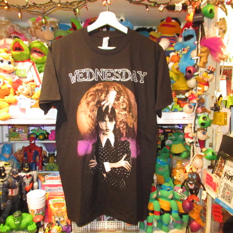 WEDNESDAY★Wednesday★The ADAMS FAMILY★The Adams Family★T-shirt★Men's★M size★Black★Figure★Doll★Plush toy★ 