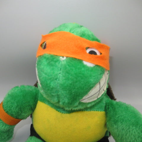 80’s★1989年★TEENAGE MUTANT NINJA TURTLES★ニンジャタートルズ★ミケランジェロ★MIKE★カメニンジャ★フィギュア★人形★ぬいぐるみ★