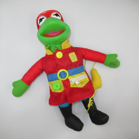 90’s★THE MUPPETS★マペッツ★KERMIT★カーミット★消防士★ミス・ピギー★Jim Henson★ジム・ヘンソン★フィギュア★人形★ぬいぐるみ★