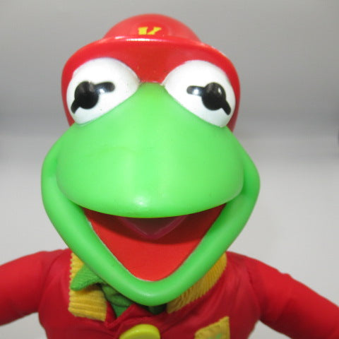 90’s★THE MUPPETS★マペッツ★KERMIT★カーミット★消防士★ミス・ピギー★Jim Henson★ジム・ヘンソン★フィギュア★人形★ぬいぐるみ★