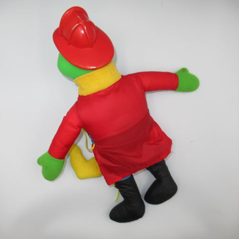 90’s★THE MUPPETS★マペッツ★KERMIT★カーミット★消防士★ミス・ピギー★Jim Henson★ジム・ヘンソン★フィギュア★人形★ぬいぐるみ★