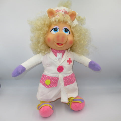 90’s★1990年★THE MUPPETS★マペッツ★Miss Piggy ★ミス・ピギー★ナース★Lern to dress★知育玩具★カーミット★Jim Henson★ジム・ヘンソン★フィギュア★人形★ぬいぐるみ★