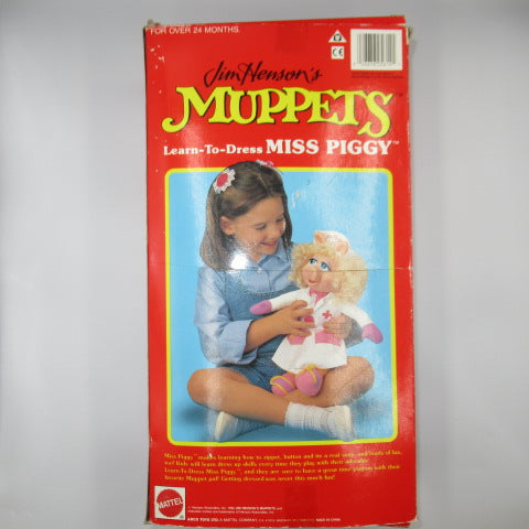 90’s★1990年★THE MUPPETS★マペッツ★Miss Piggy ★ミス・ピギー★ナース★箱入り★Lern to dress★知育玩具★カーミット★Jim Henson★ジム・ヘンソン★フィギュア★人形★ぬいぐるみ★