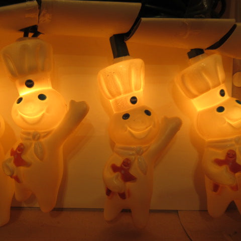 Pillsbury★Doughboy★ドゥーボーイ★ドーボーイ★デコレーションライト★ライト★パーティーライト★クリスマスライト★ディスプレイ★フィギュア★人形★ぬいぐるみ★