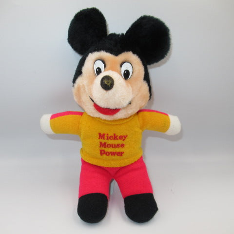 70's★vintage★ビンテージ★Hasbro★Mickey★Mickey Mouse★Mickey Mouse Power★ミッキー★ミッキーマウス★Plush★★ぬいぐるみ★人形★フィギュア★