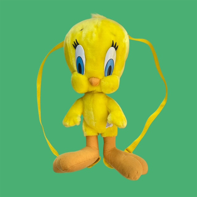 1997年★LOONEY TUNES★ルーニーチューンズ★ルーニーテューンズ★Tweety★トゥイーティー★人形★ぬいぐるみ★フィギュア★バックパック★リュック★ビンテージ★