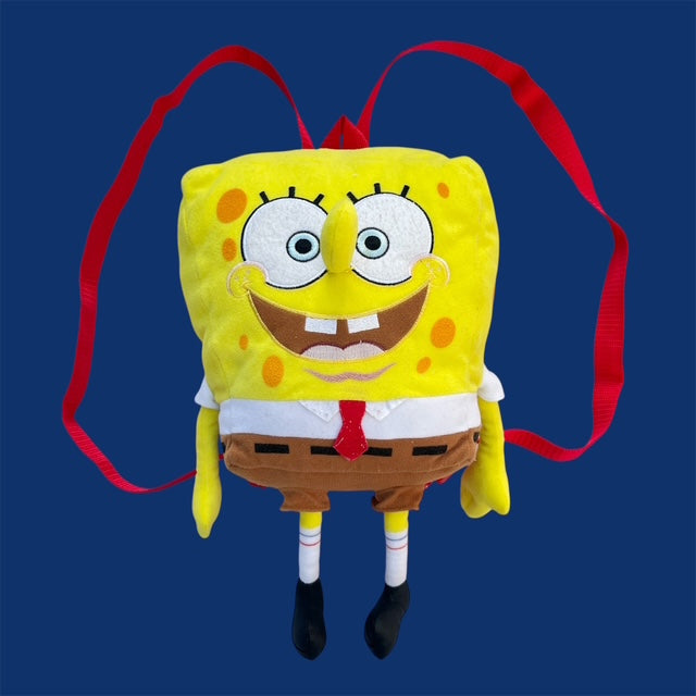 2002★NICKELODEON★Nickelodeon★SPONGEBOB★SpongeBob★Doll★Plushie★Figure★Vintage★Backpack★Rucksack★Back Pack★ 