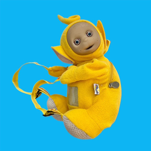 1998年★90's★Teletubbies★テレタビーズ★Laa-Laa★ラーラ★人形★ぬいぐるみ★フィギュア★バックパック★リュック★ビンテージ★