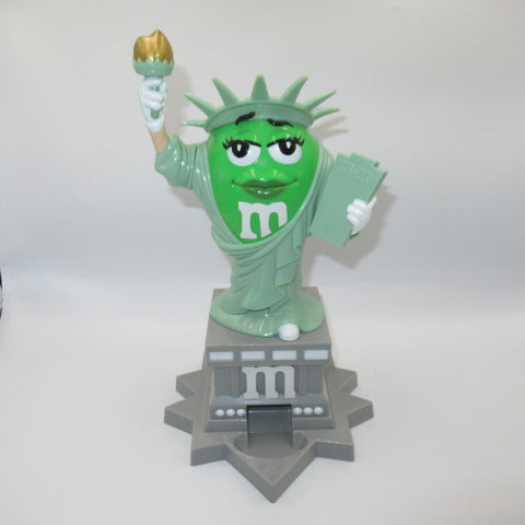 Vintage★m＆m's★エムアンドエムズ★チョコレートディスペンサー★人形★ぬいぐるみ★フィギュア★ビンテージ★グリーン★自由の女神★