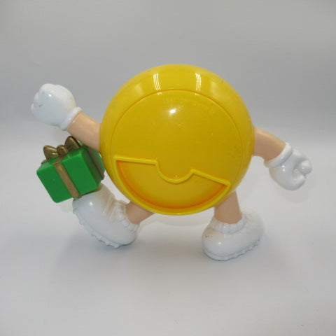 1991年★m&m's★エムアンドエムズ★チョコレートディスペンサー★人形★ぬいぐるみ★フィギュア★ビンテージ★イエロー★プレゼント★