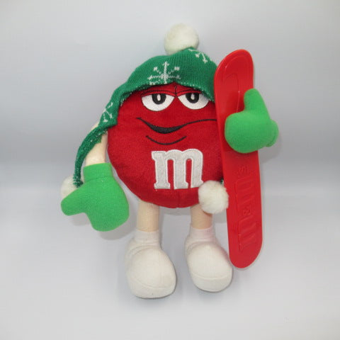 m&m's★エムアンドエムズ★スノボー★人形★フィギュア★ぬいぐるみ★ビンテージ★赤★
