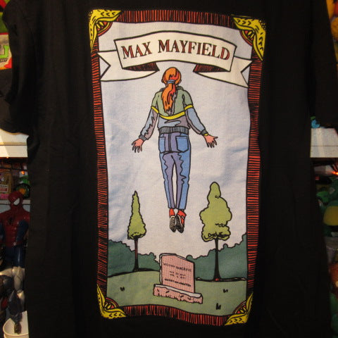 Netflix★STRANGERTHINGS★Stranger Things★Tshirt★T-shirt★Tee★men'sXL★MAX★tarotcard style★tarot★card★tarot★card★black★figure★plush toy★doll★ 