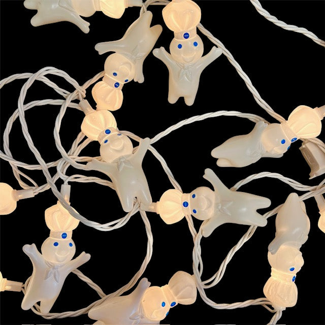 Vintage★Pillsbury★Doughboy★ドゥーボーイ★ドゥボーイ★パーティーライト★デコレーションライト★人形★フィギュア★ぬいぐるみ★ビンテージ★