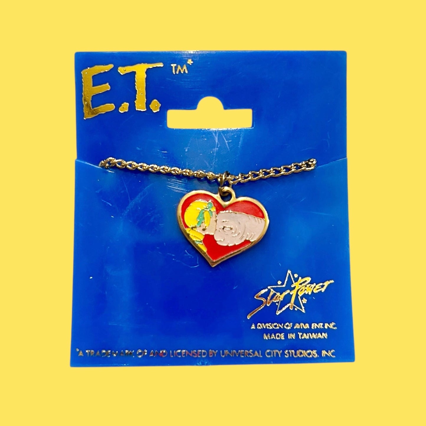 1982年★80's★E.T.★映画★イーティー★ジュエリー★ネックレス★人形★フィギュア★ぬいぐるみ★ビンテージ★ハート★